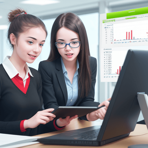 AI generated: student/staff engagement Generate automated Reports & insights image trendy Look 
