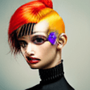 AI generated: snthwve style, nvinkpunk <Penelope Cruz:1>, portrait of ((sks woman)) by Flora Borsi, style by Flora...