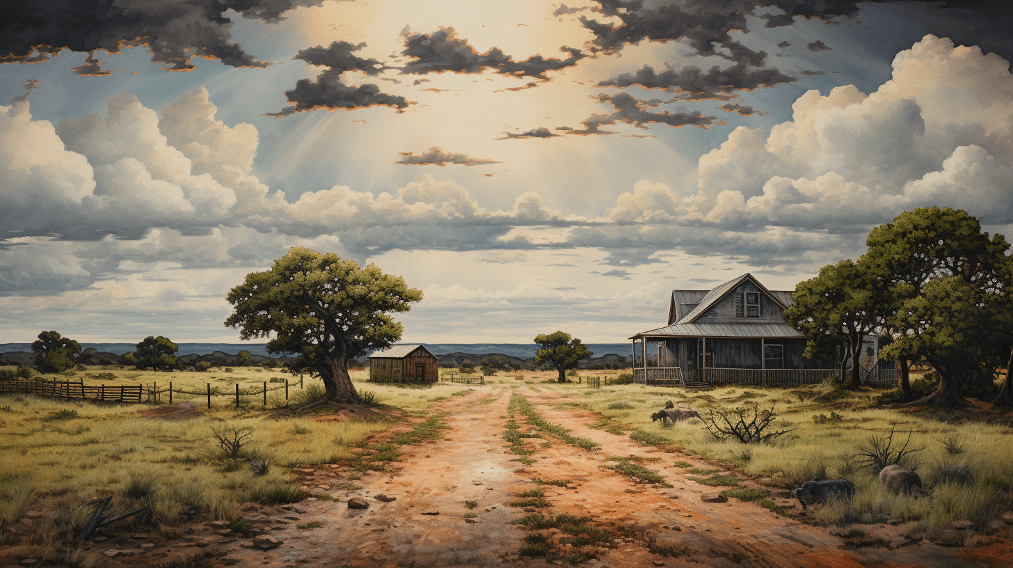 AI generated: texas:: ranch --ar 16:9 