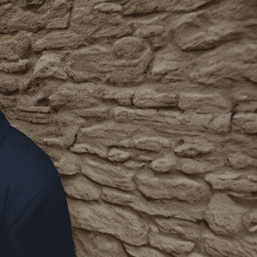 AI generated: foto de un hombre con cabeza de raton, fondo oscuro, 8k
