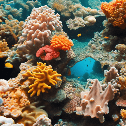 AI generated: the underwater world is teeming with fascinating coral formations and other aquatic life,
throughout...