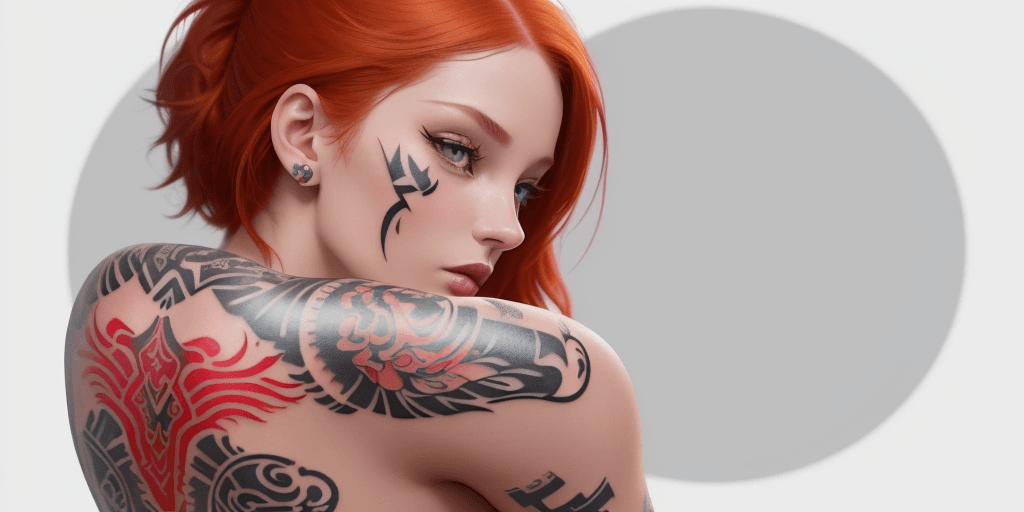AI generated: Style sticker, sticker with white edges, beautiful shiny sticker, beautiful, Tattoo vibes: I carry m...