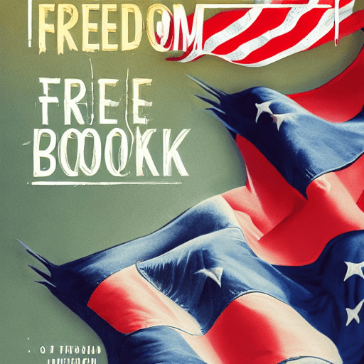 AI generated: freedom book cover
