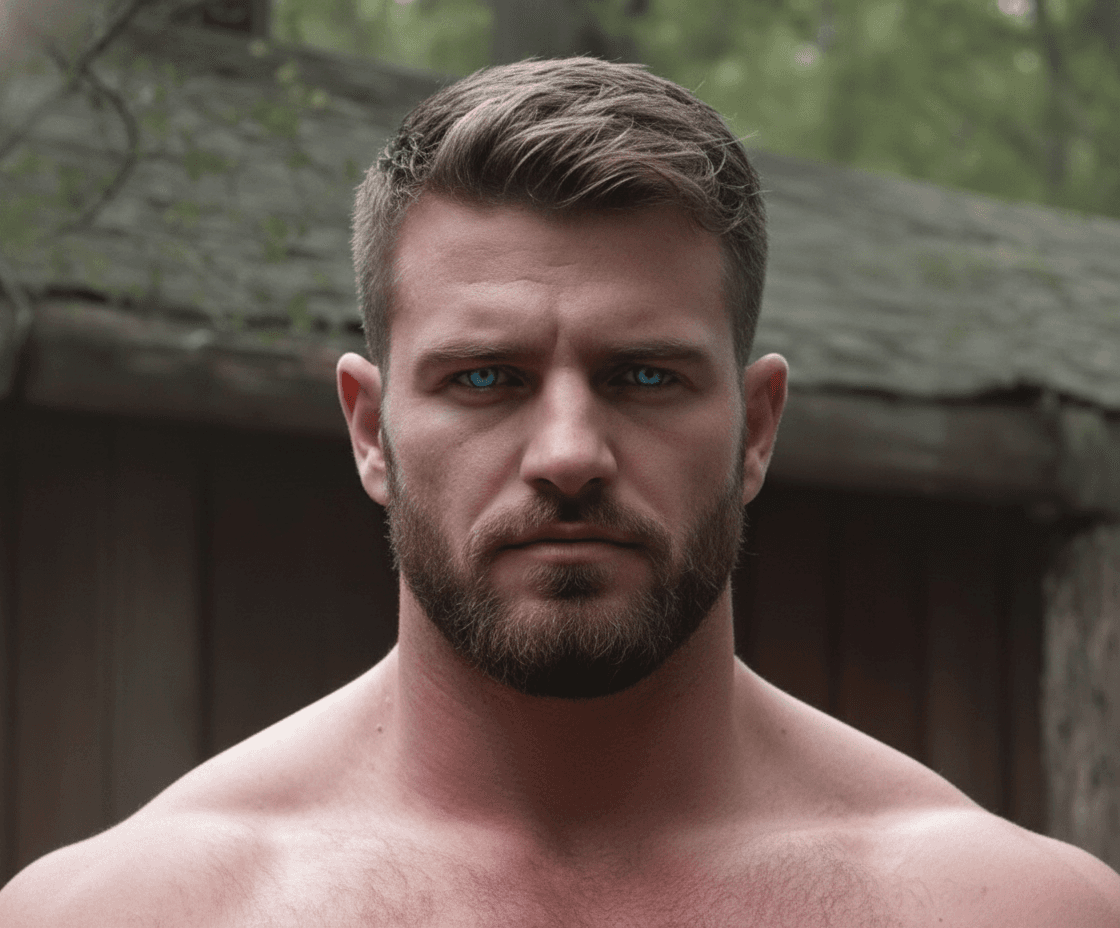 AI generated: Make a front of this face