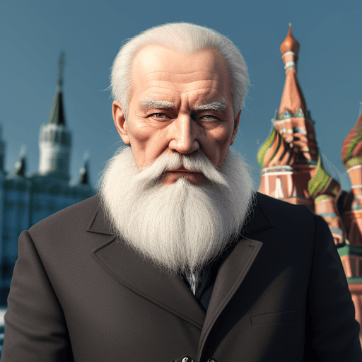 AI generated: Moscow grandfather