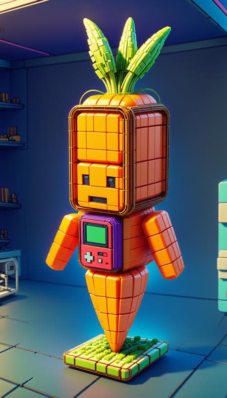 NES Voxel Style SDXL