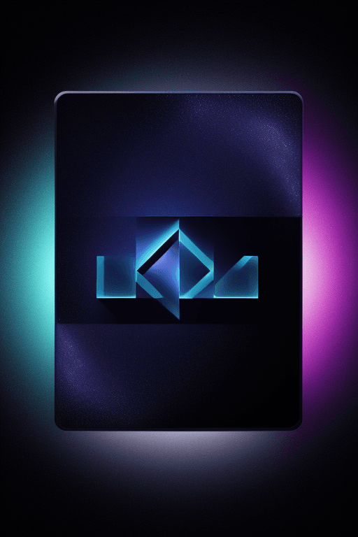 AI generated: Create a profile photo with the CDK logo with a galaxy background.