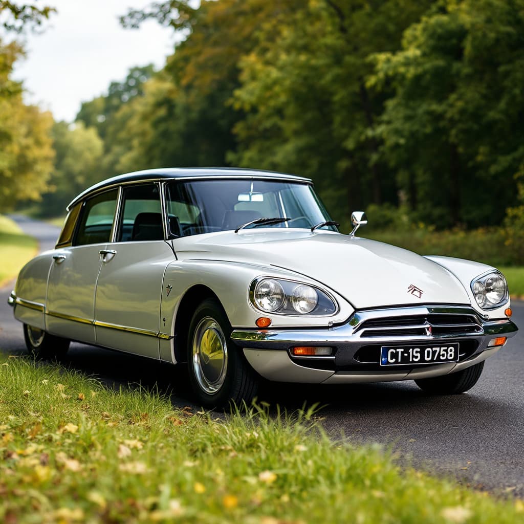 AI generated: The Citroën DS 19