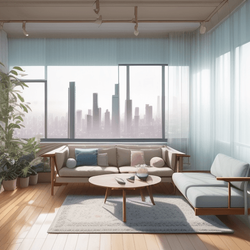 AI generated: Generate a gradient that transitions from day to night, and overlay it with a city skyline silhouett...