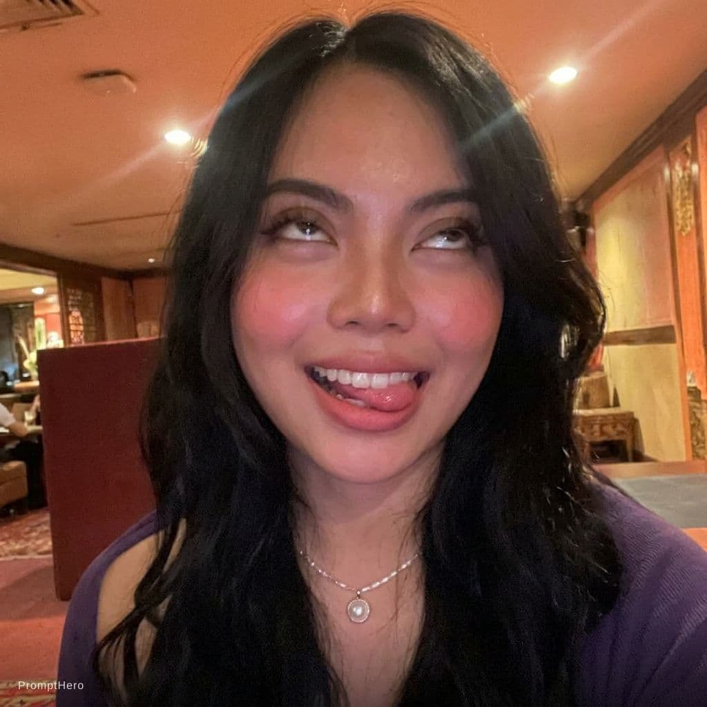 AI generated: Ahegao face 