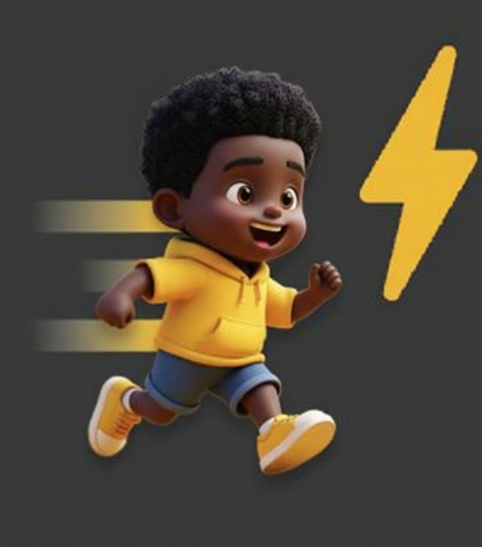 AI generated: regenerate As a black African boy 
