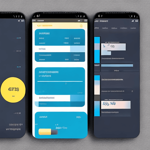 AI generated: Intermittent fasting android app, ui, ux, uiux. unique dashboard with a awesome round progress with ...