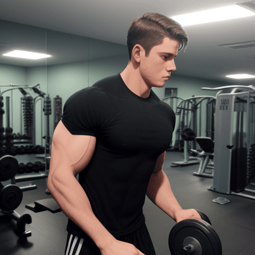 AI generated: Create a guy named Sebastian who always goes to the gym
