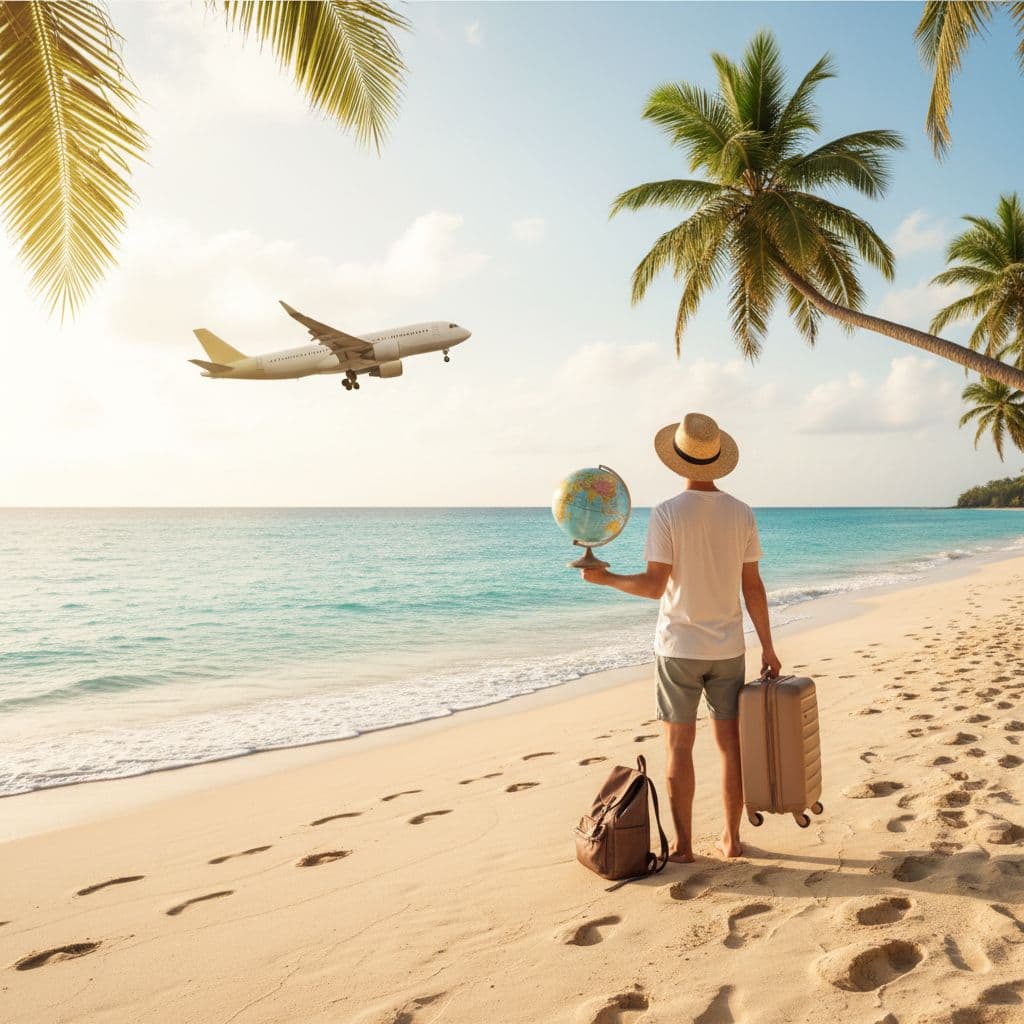 AI generated: 🌍✈️🏖️