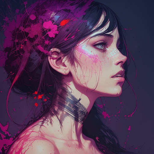 AI generated: sai-digital art princess, centered, looking to the right, key visual, intricate, highly detailed, da...