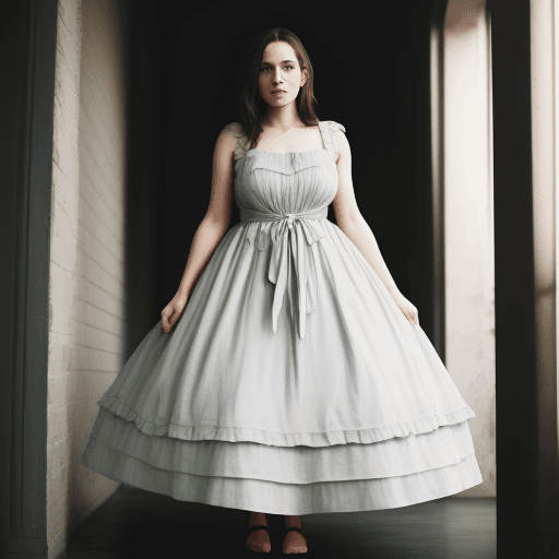 AI generated: woman in a dress
