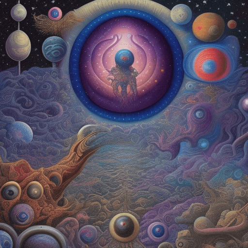 AI generated: Creatures Of The Cosmos || surreal masterpiece, cosmic, astral, galactic, fantasy art, mysterious, v...