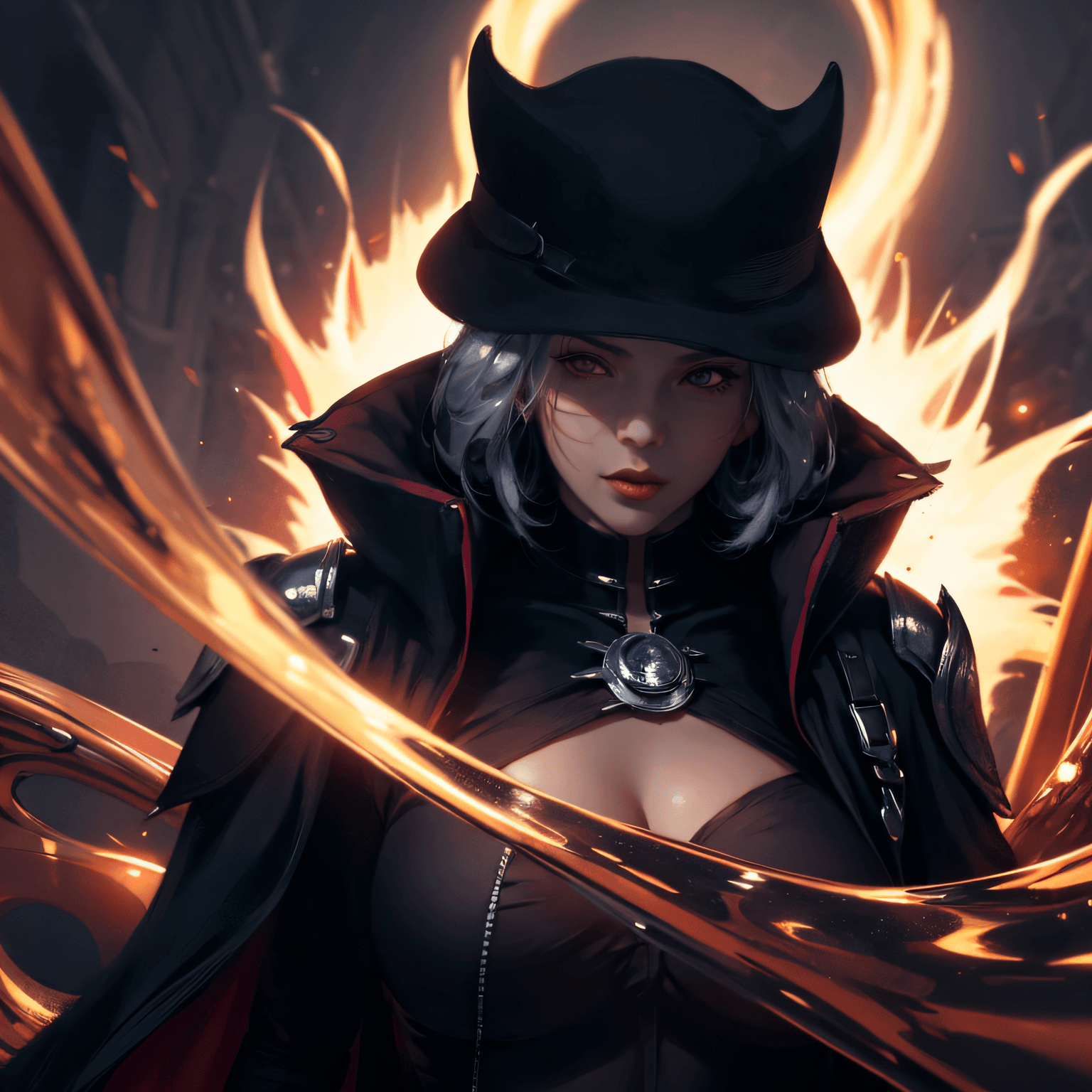 AI generated: (DarknessEighties:1), wlop style lora
