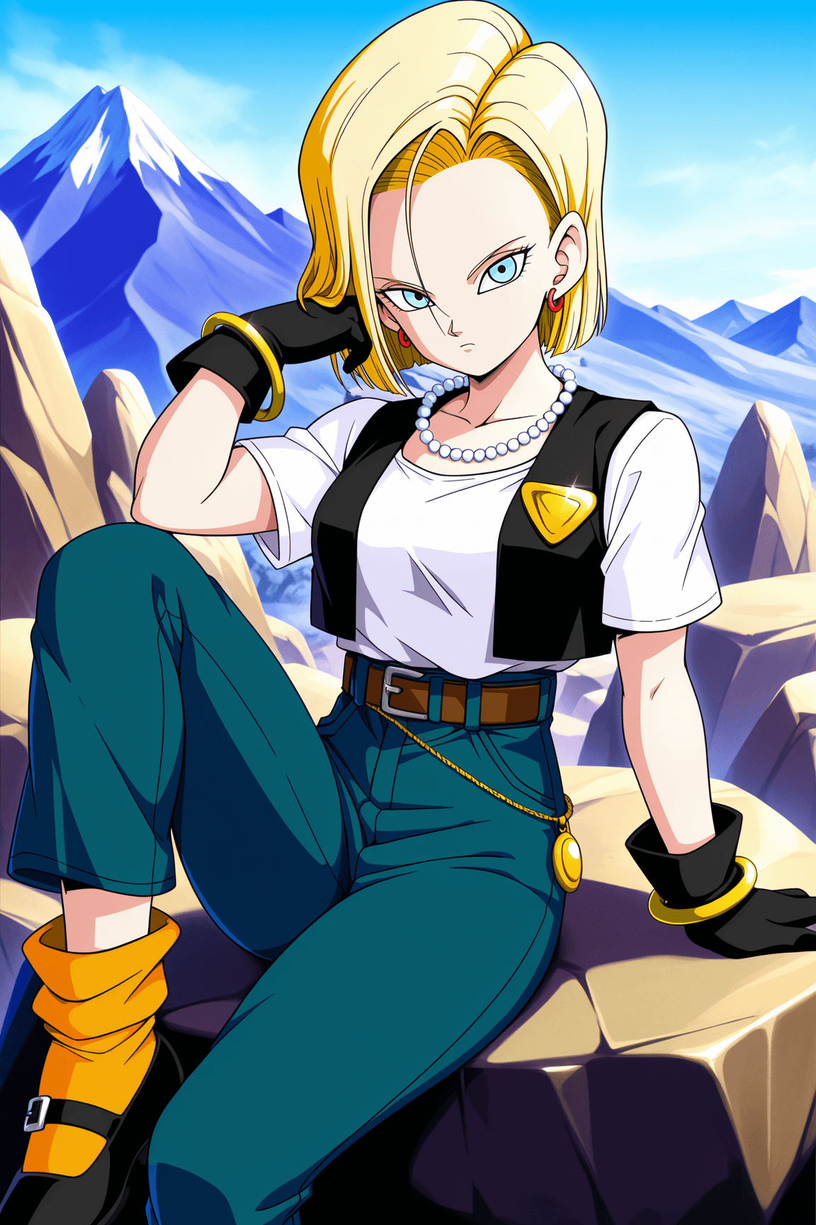 Android 18 LoRA - Image 1
