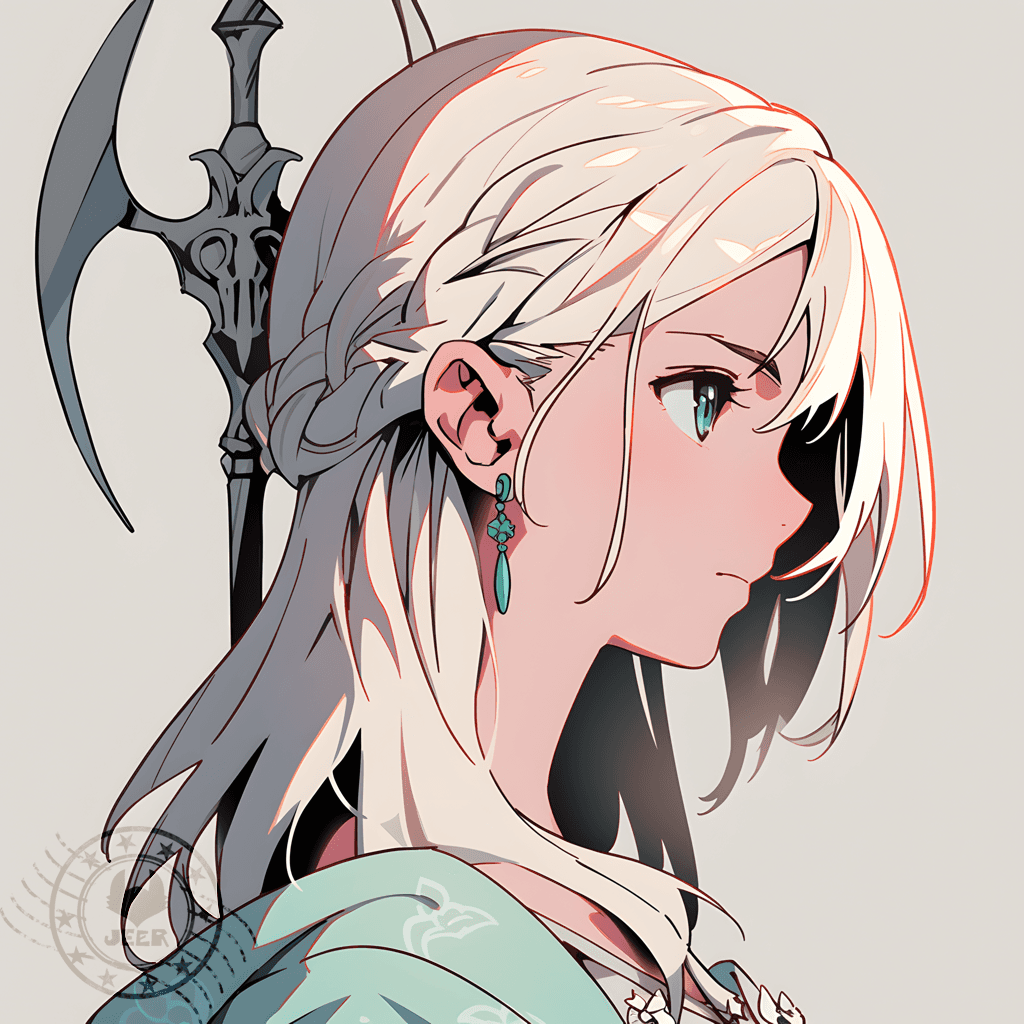 AI generated: anime girl