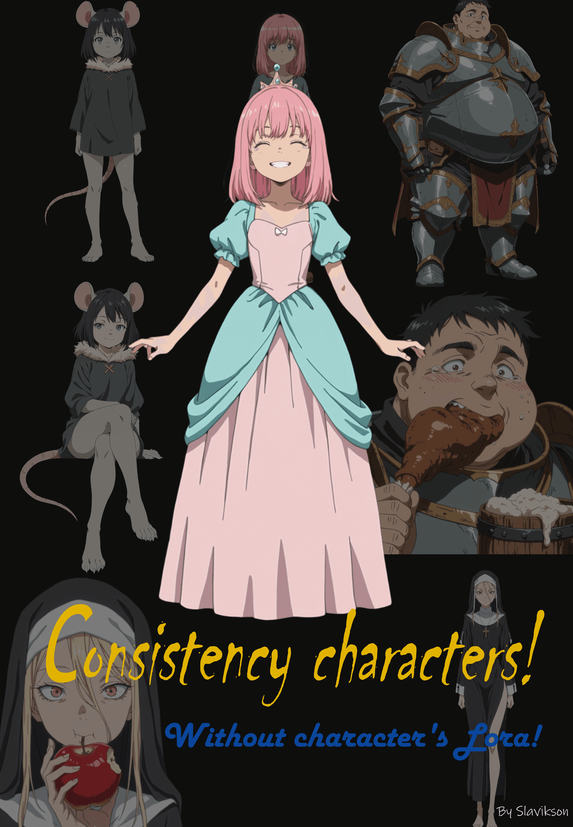 Changing the character's pose only by image and prompt, without character's Lora! | SDXL\IL\NoobAI\Pony Edit