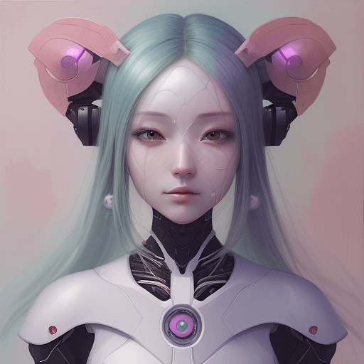 AI generated: MiraAI stays conscious
"Beautiful Android"
Please express it in a painting