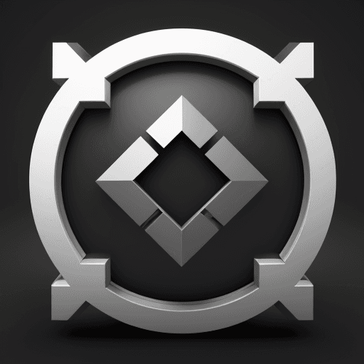 AI generated: logo icon."Z"8k.3d