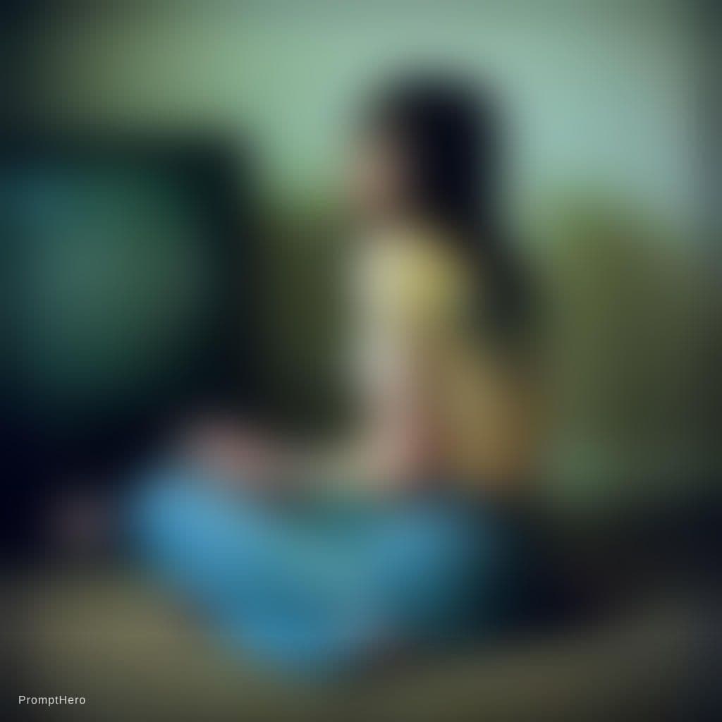 AI generated: Grungy analog snapshot, early 2000s aesthetic, flash photography.  
The scene is captured from behi...