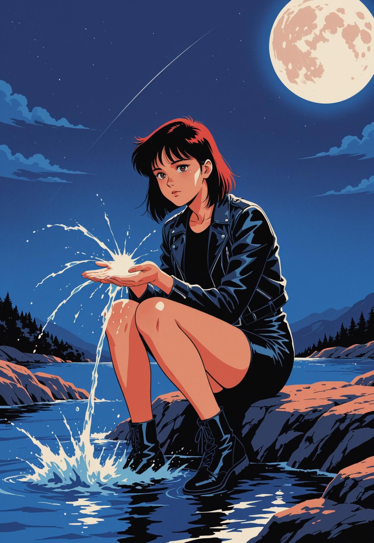 Retro Rogue Graphic Novel Style - Image 1