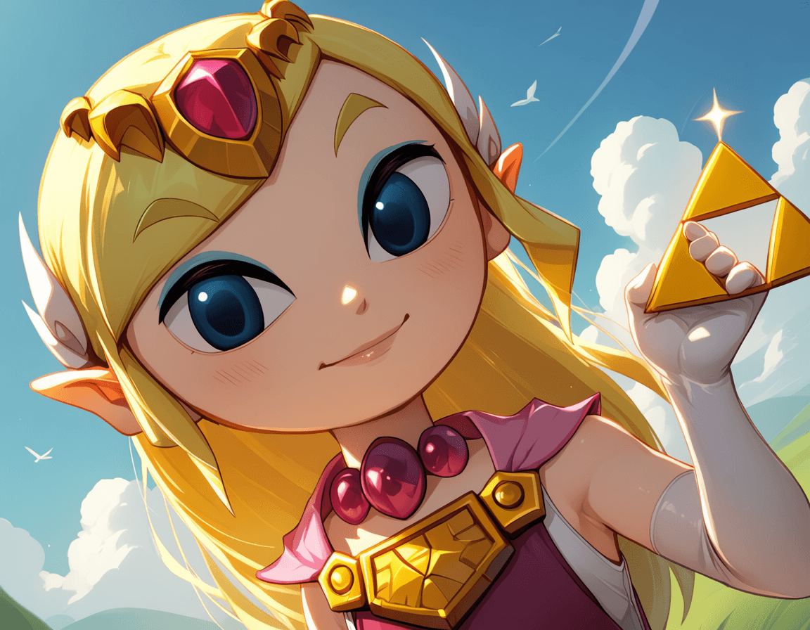 Toon Zelda (Anima, Illustrious & Pony) - Image 3