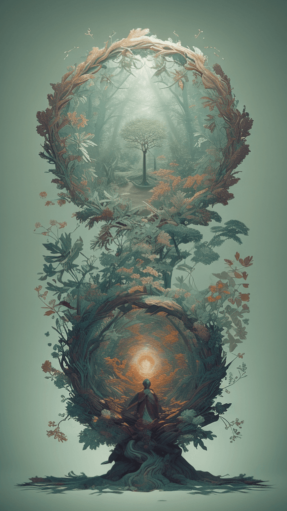 AI generated: Album cover or standalone art piece
Complex nature and shadow work
Masterful control of light diffus...