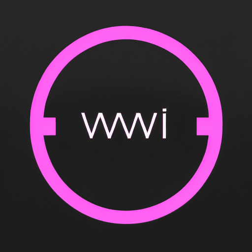 AI generated: Logo for an AI company called WauwAI, the name WauwAI has to be part of it. minimalistic image but v...