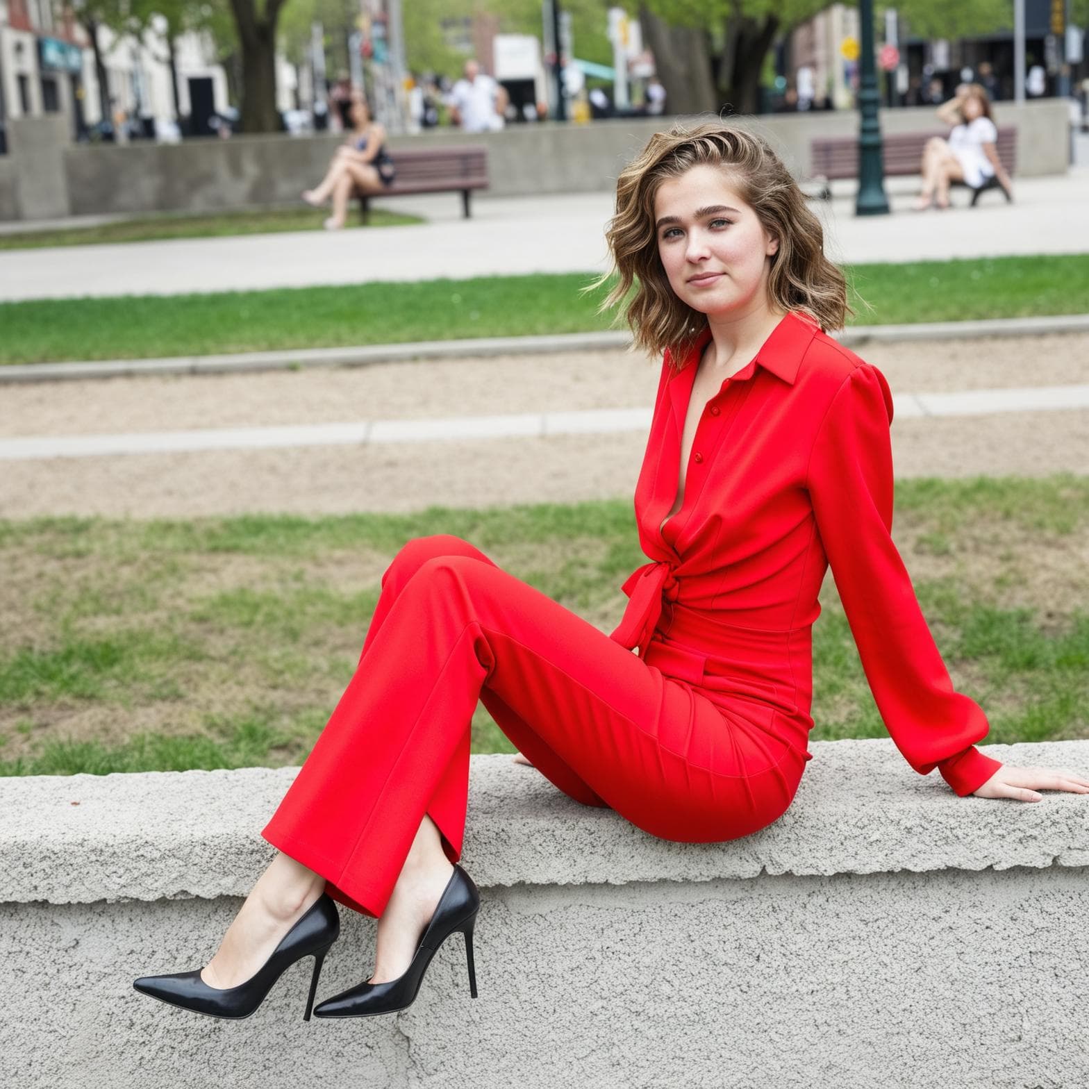 Haley Lu Richardson - SDXL