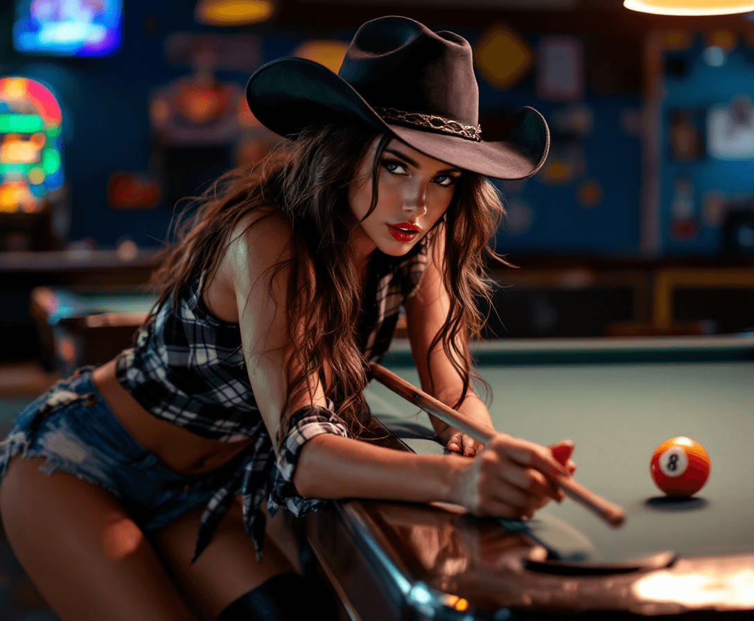 AI generated: An 8K, ultra-high detailed magazine photo shoot quality image from the side of a beautiful Daisy Duk...