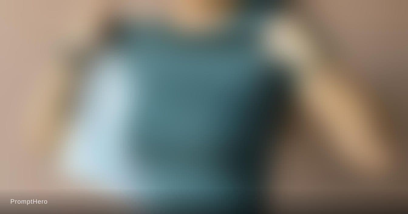 AI generated: Take off her t-shirt 