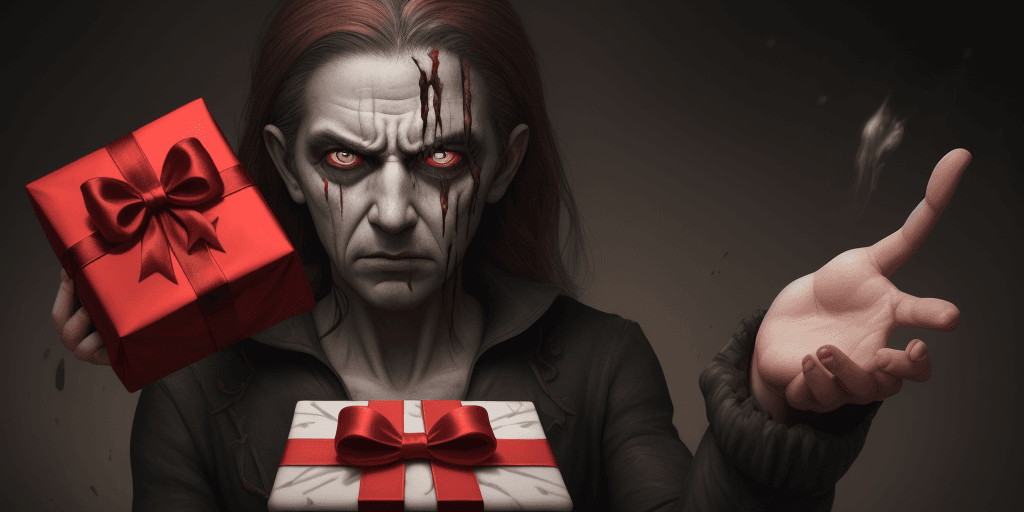AI generated: What trait is both a gift and a curse?
