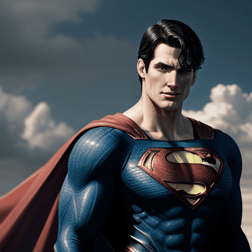 AI generated: Superman hopeless ,4 k, ultra hd