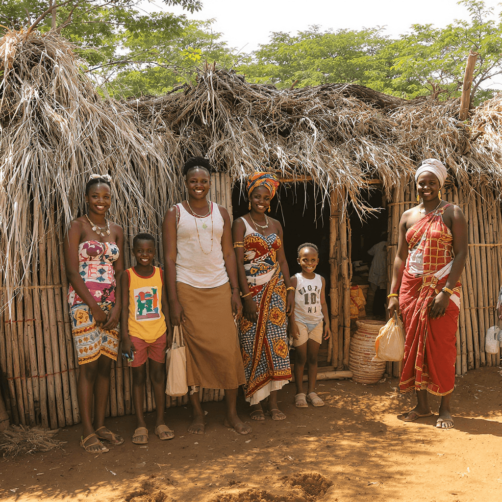 AI generated: des africains