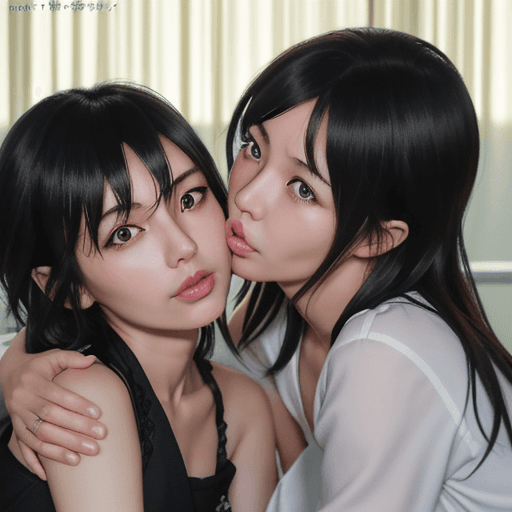AI generated: hikigaya hachiman, <lora:hikigaya__hachiman_v2b:1>, hiratsuka shizuka, <lora:shizuka_hiratsuka_s2_v2...