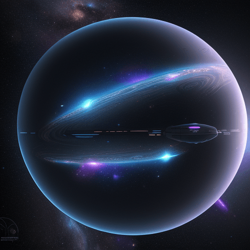 AI generated: Galactic space Vacation. cinematic, hyper realism, high detail, octane render, 8k