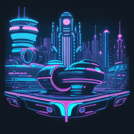 AI generated: Retro-Futuristic: Create a t-shirt that combines retro and futuristic elements, featuring a stylized...
