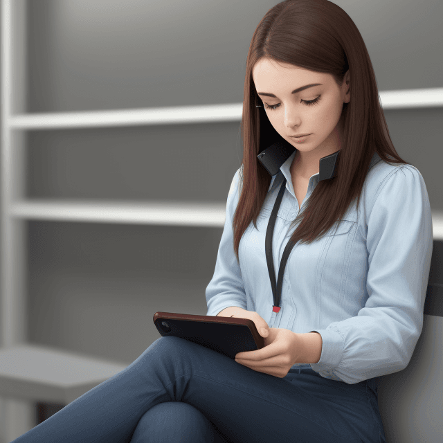 AI generated: Smartphone education