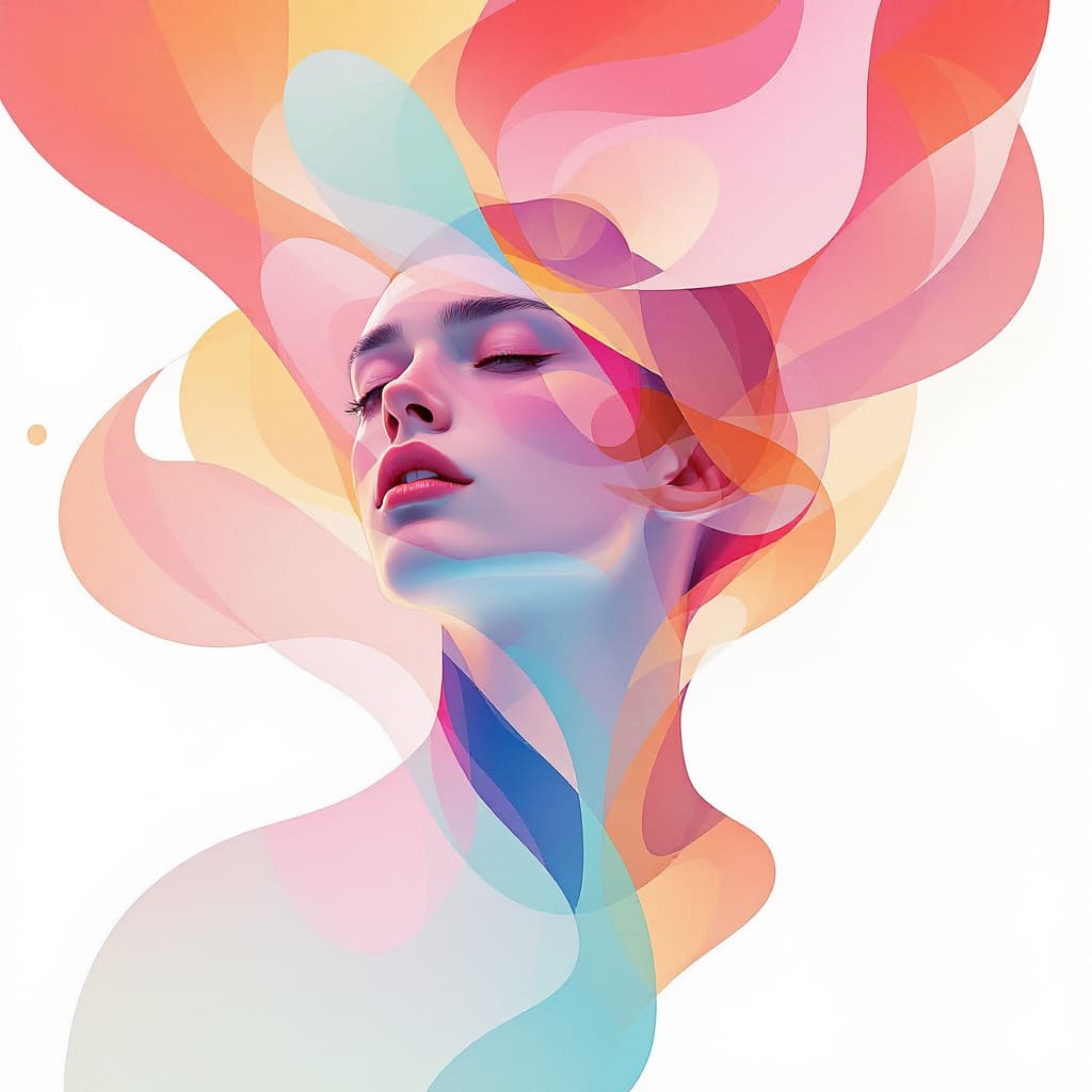 AI generated: a young male , painting by Lois van Baarle and Greg Rutkowski, Artgerm, beautiful colors, abstract s...
