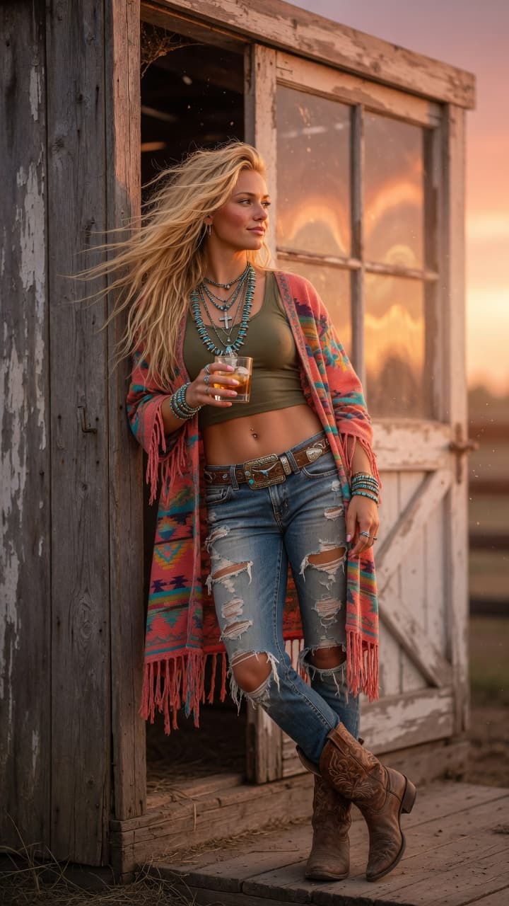 AI generated: A stunning ultra-photorealistic photograph of a gorgeous 20-year-old blonde woman, tall and slender ...
