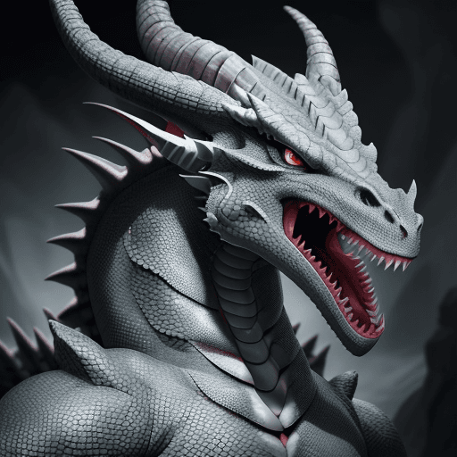AI generated: Make a dragon prompt that faces forward.
Create a head shape with details such as sharp eyes and a d...