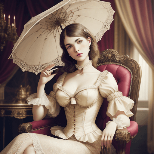 AI generated: (sumptuous allure:1.3), (Baroque chic:1.1), regal ambiance, fashion photography, 4k UHD resolution, ...