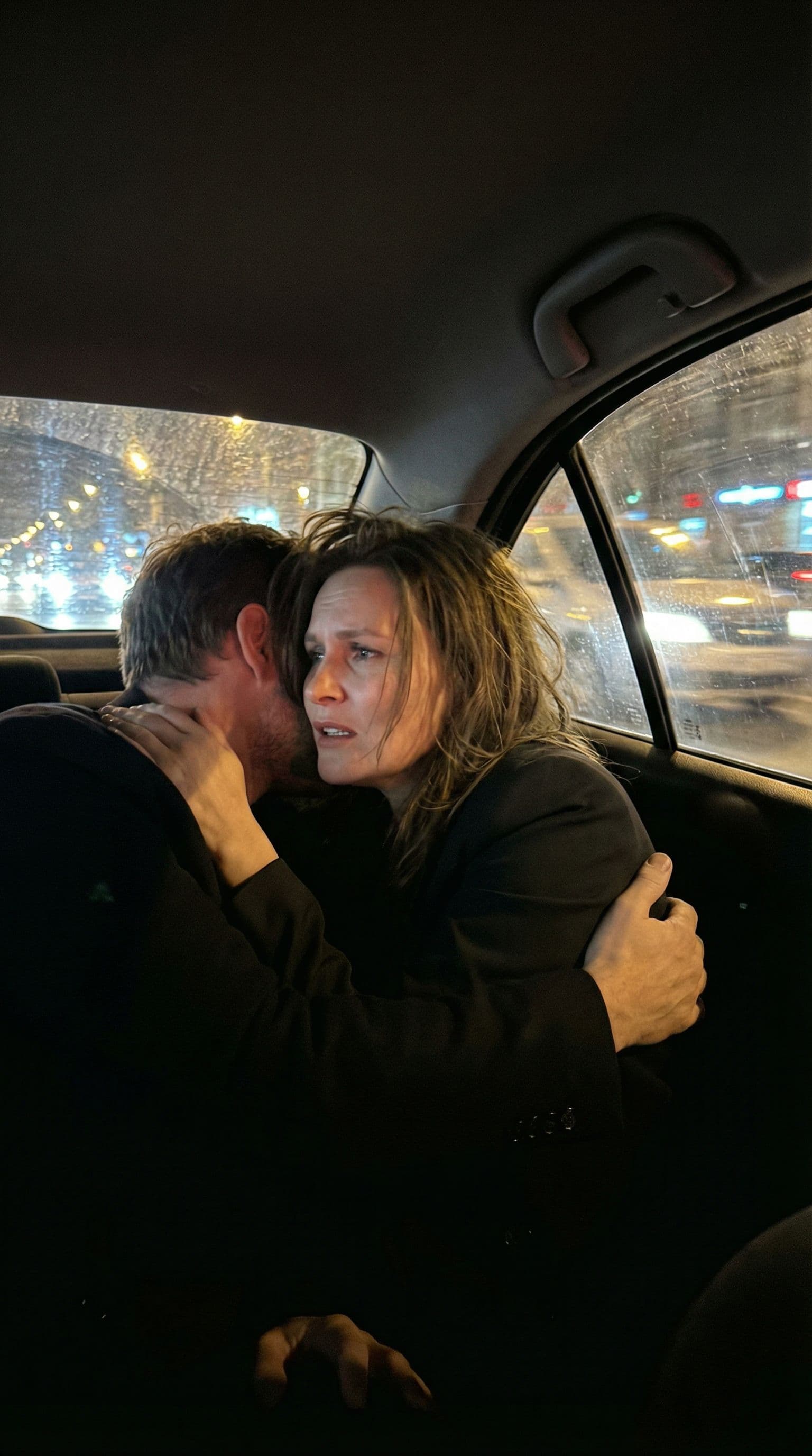 AI generated: Alice from Wonderland is brutally fucked by a man in the back seat of a dark moving car, a guy fucki...