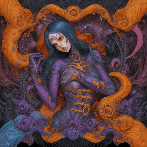 AI generated: (((((((((Text:"UNCUT"text)))), Comic Book Vibrancy, Forced Perspectives, Streetart, (Pre-Raphaelite ...