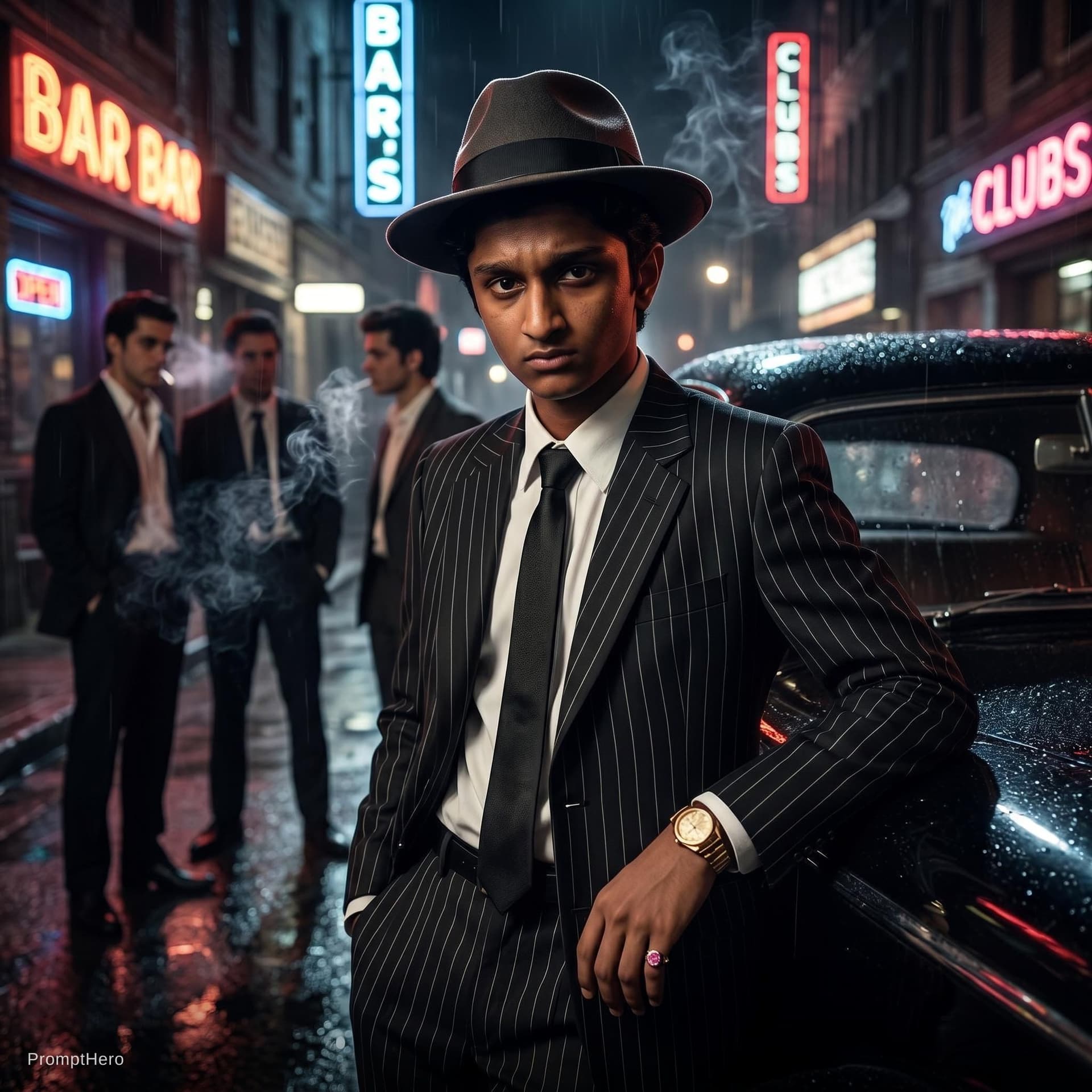 AI generated: A gangster prompt
