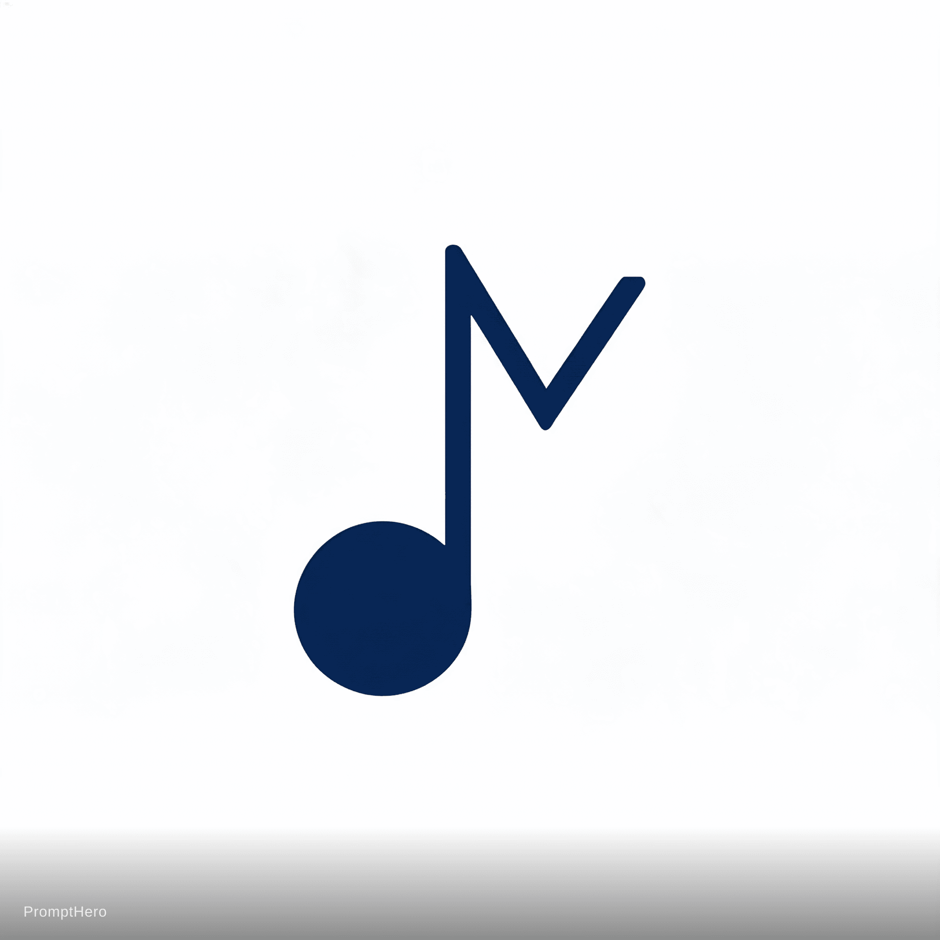 AI generated: Music logo for a website. TELEVIVA MUSIC 